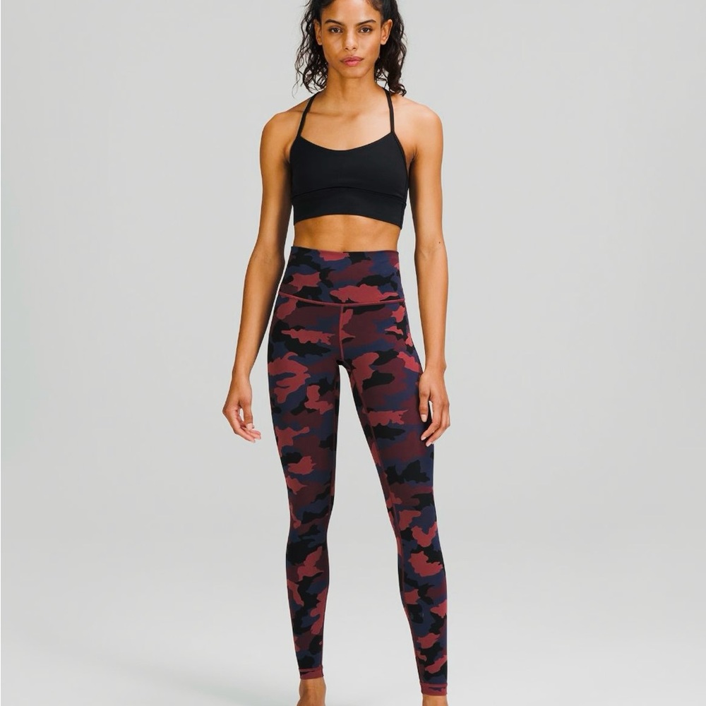 Lululemon Wunder Under Camo Leggings, Full-on  Luxtreme Fabric. Size 2.